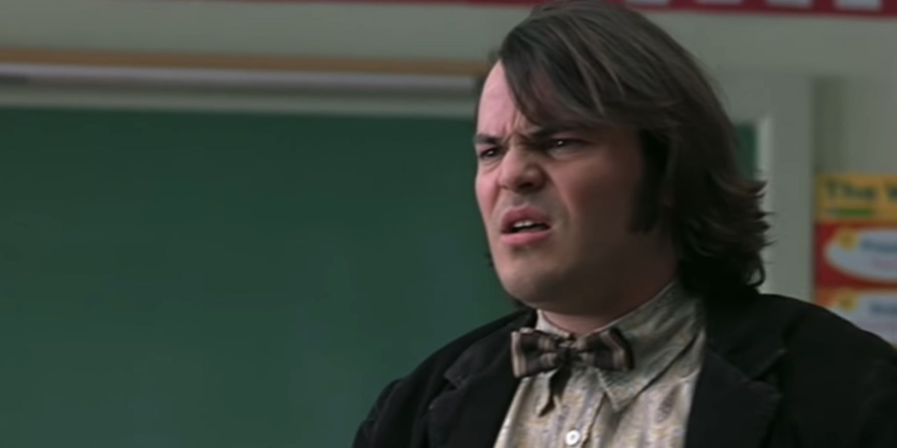 Dewey gives a lecture on The Man in School of Rock