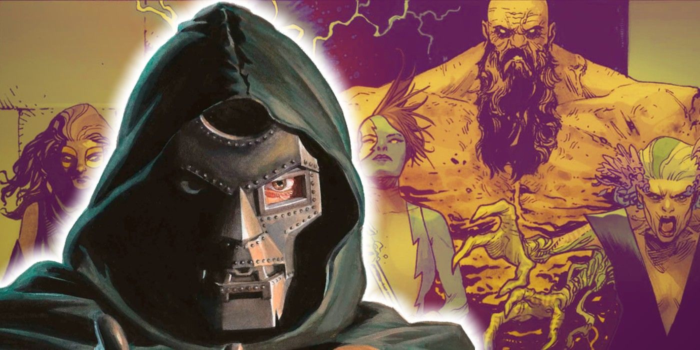Featured Image: Doctor Doom (foreground); Doom's Legion of Mutants from X-Men 29 (background)