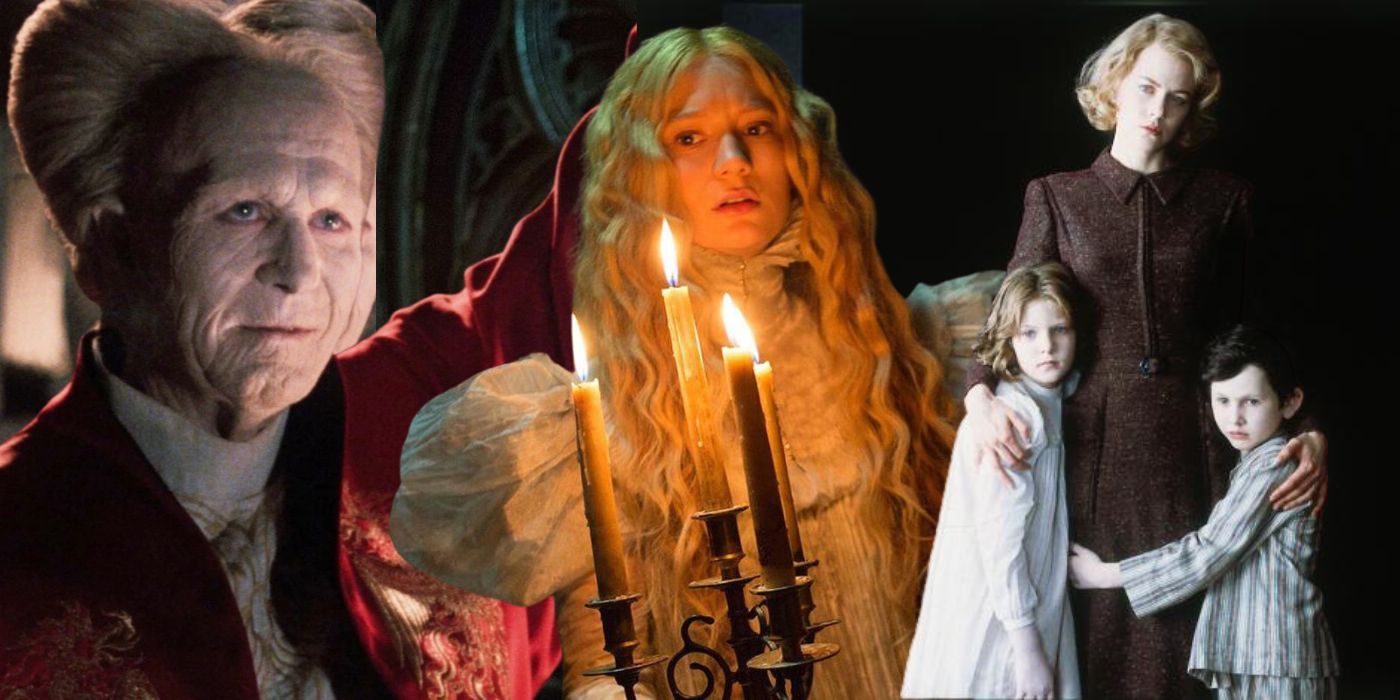 Dracula, Crimson Peak, and The Others as gothic horror movies