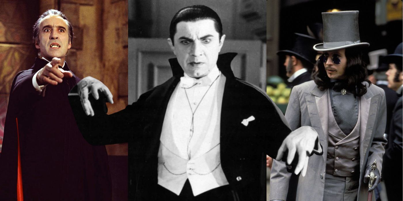 Dracula in three different eras