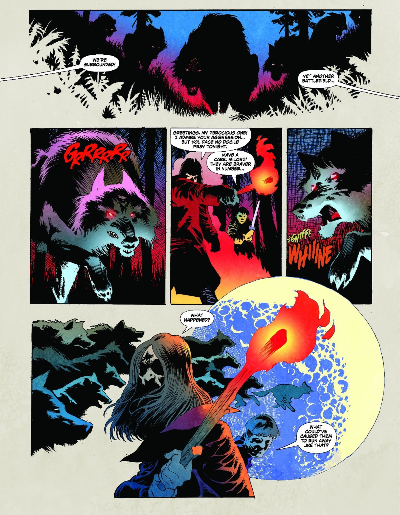 Preview page for &ldquo;The Impaler&rdquo; Kickstarter project by Matt Wagner and Kelley Jones