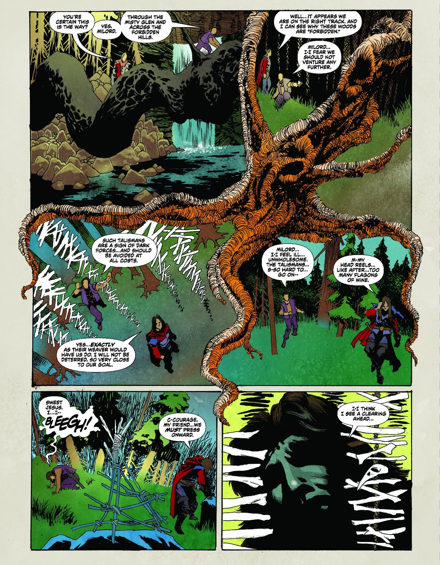 Preview page for &ldquo;The Impaler&rdquo; Kickstarter project by Matt Wagner and Kelley Jones.