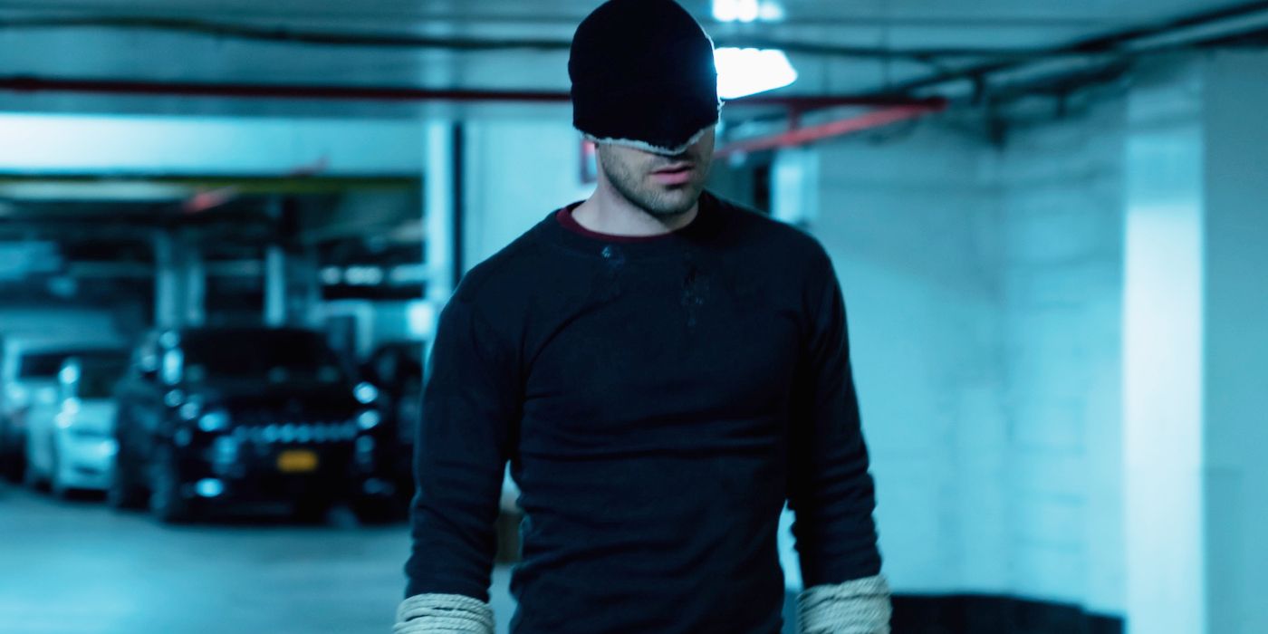 Daredevil black suit show