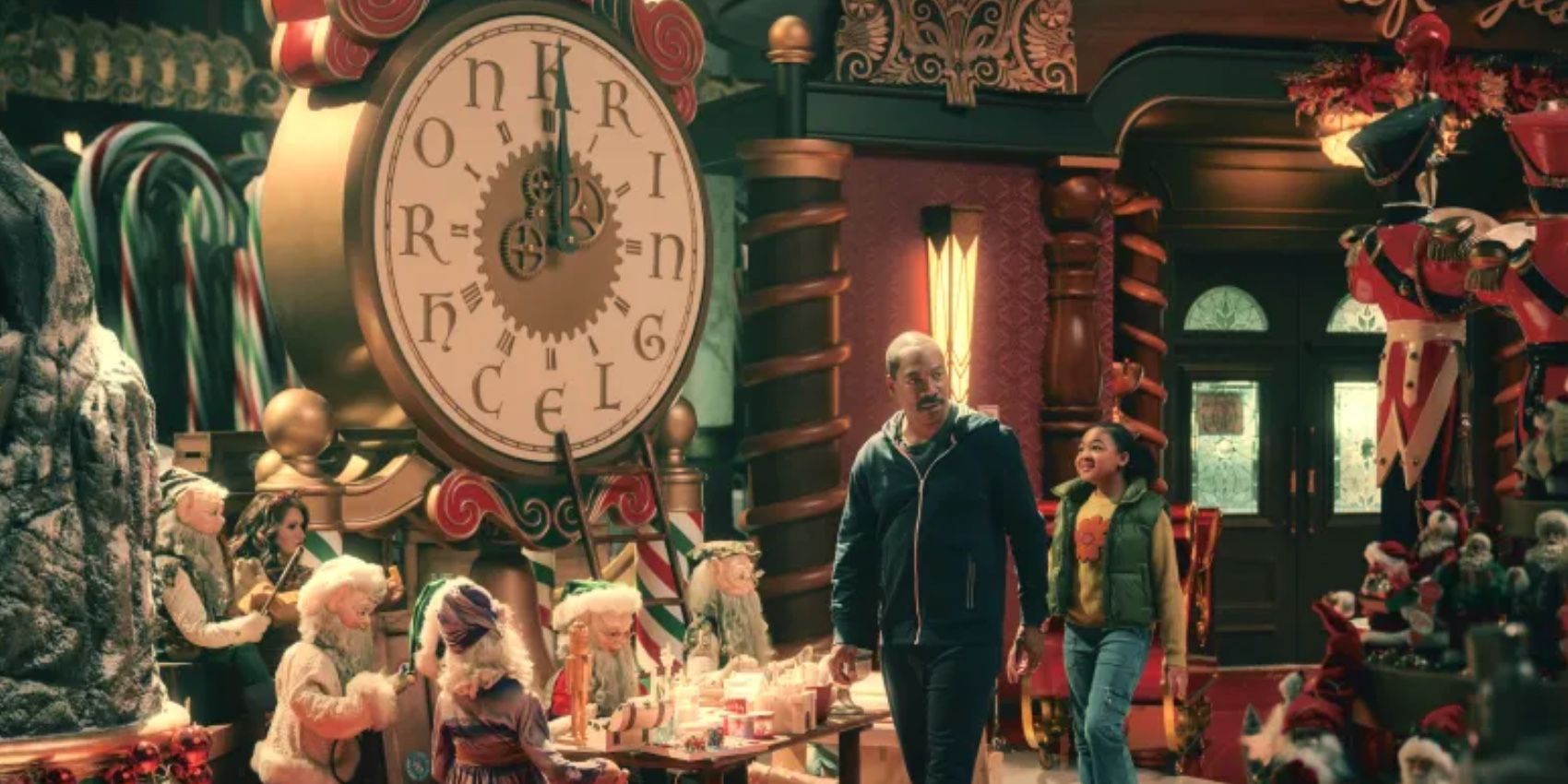 Eddie Murphy and Madison Thomas in Candy Candy Lane