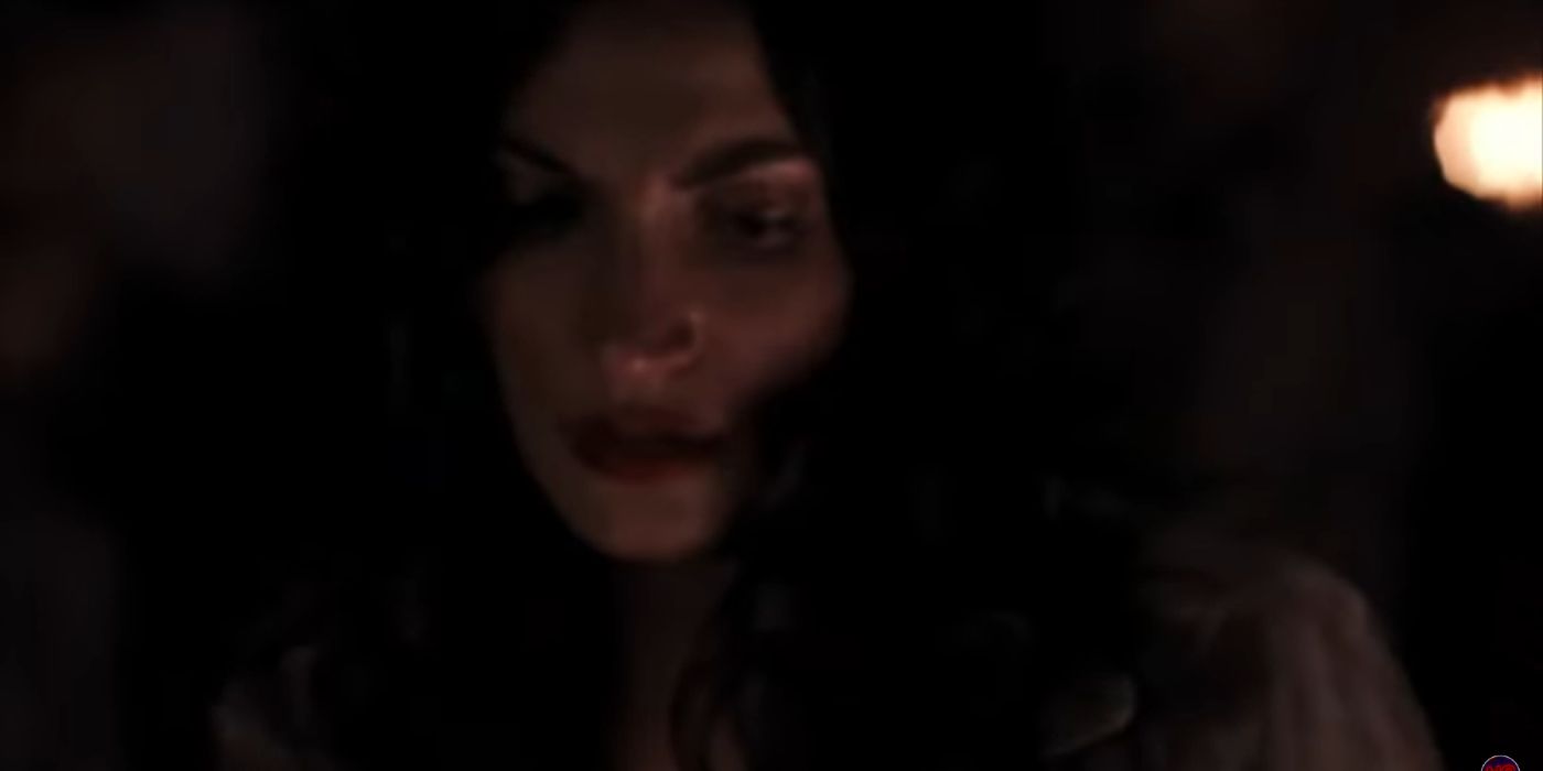 This image shows a closeup of Ellie&rsquo;s face as she&rsquo;s looking down.