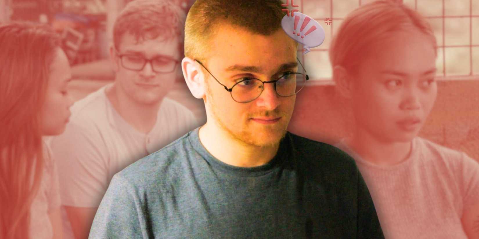 90 Day Fiance Star Brandan with confused look 