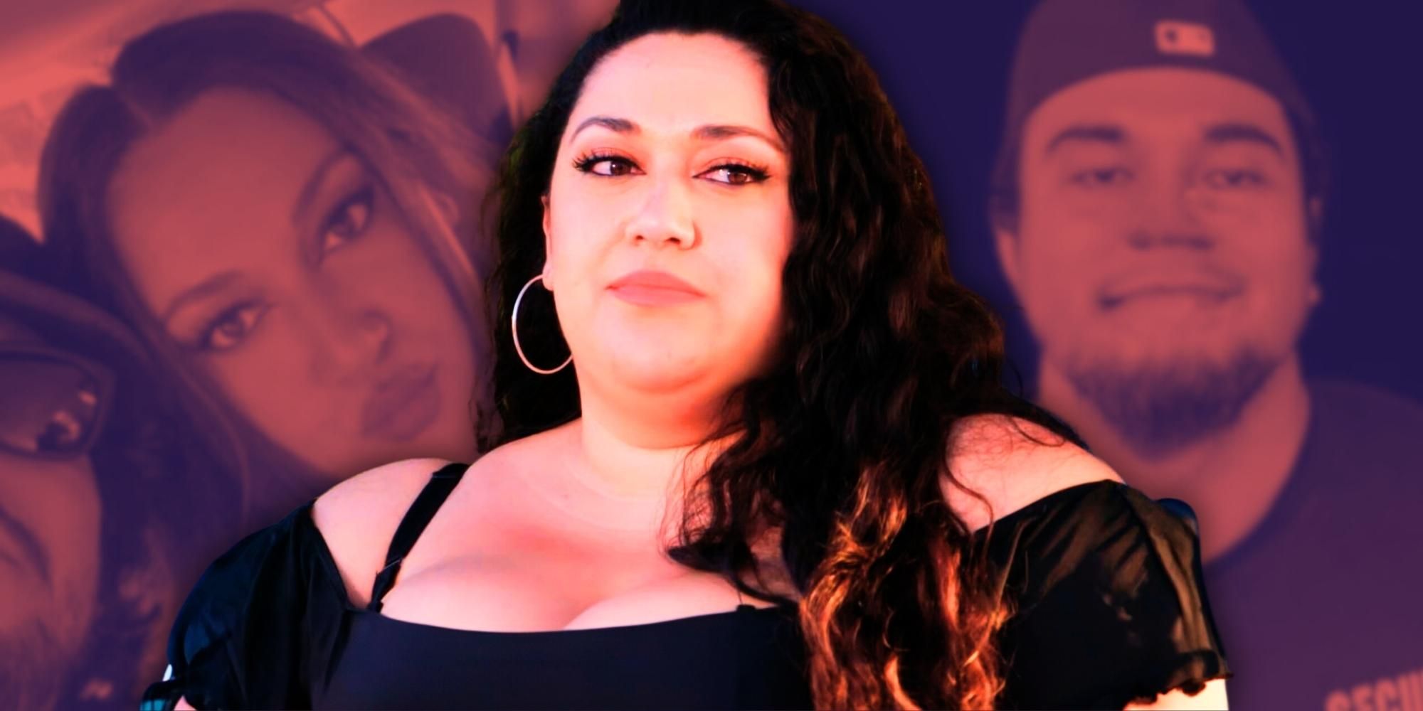 Montage of 90 Day Fiance&rsquo;s Kalani Faagata and her boyfriend Dallas Nuez
