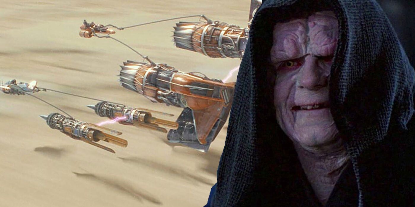 Emperor Palpatine and Podracing