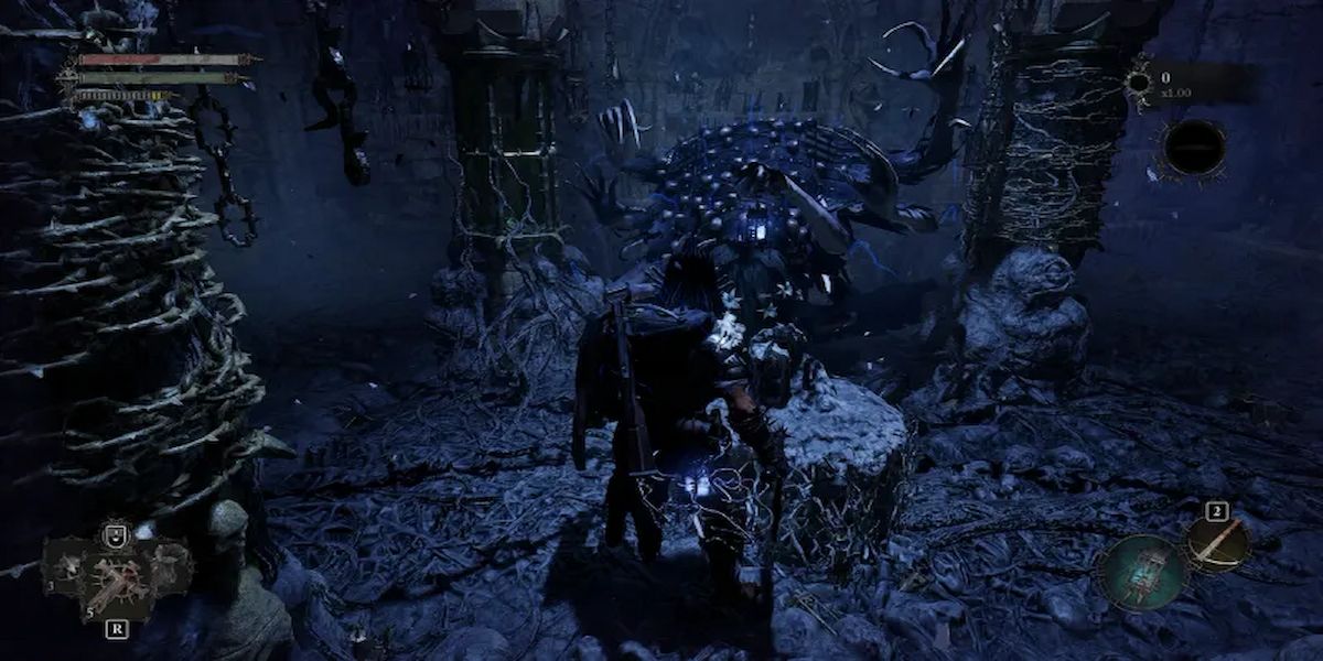 You can use Plucked Eyeballs to buy a Rebirth Chrysalis which you need to Respec your levels in Lords of the Fallen.