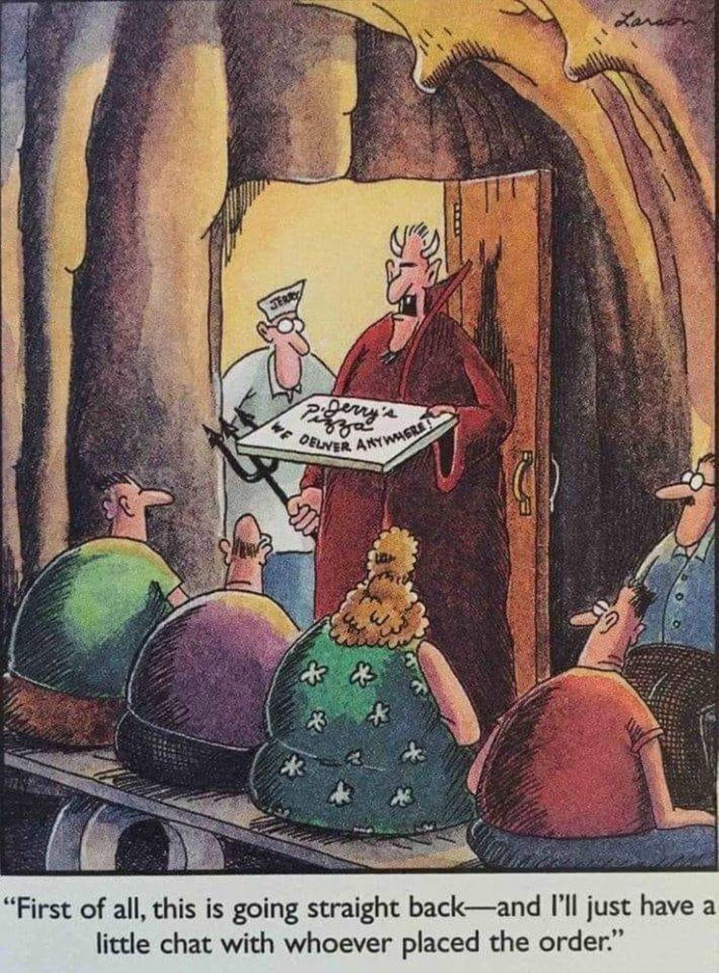 10 Funniest Far Side Comics Set in Hell