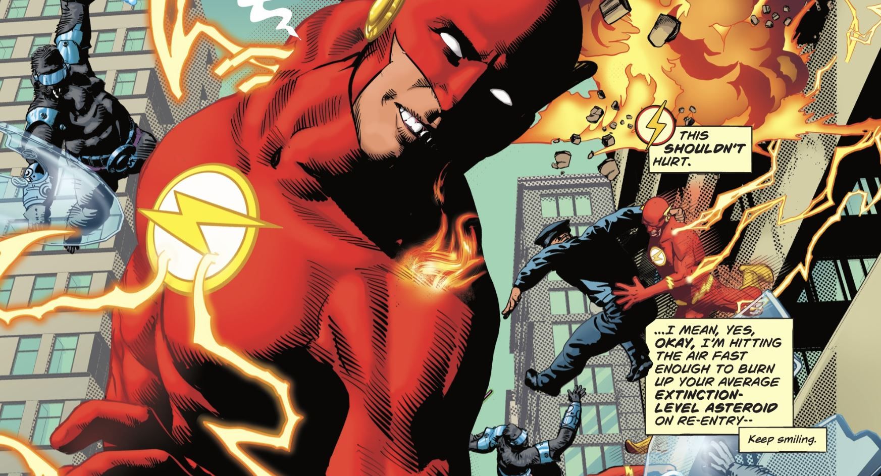 Flash in Pain While Using Powers DC