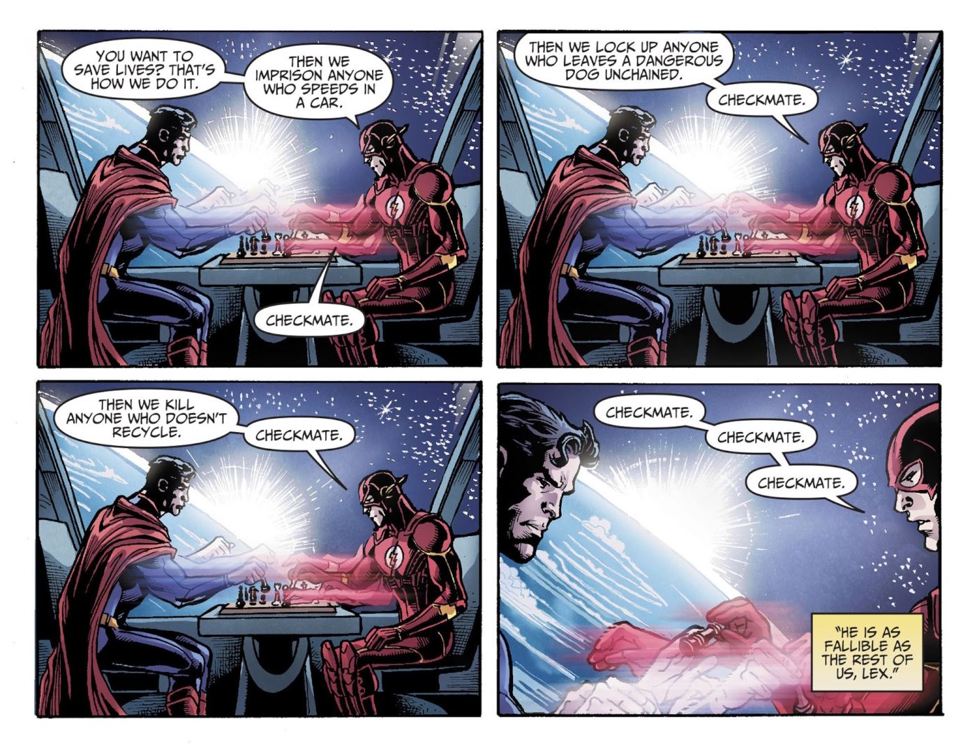 Flash Question’s Superman’s Motives