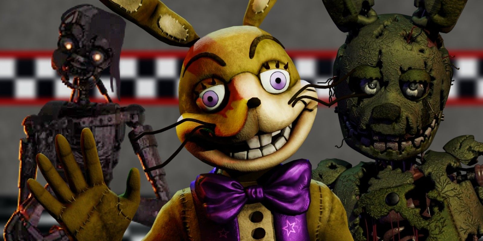 Glitchtrap faces himself from the past in Five Nights at Freddy's