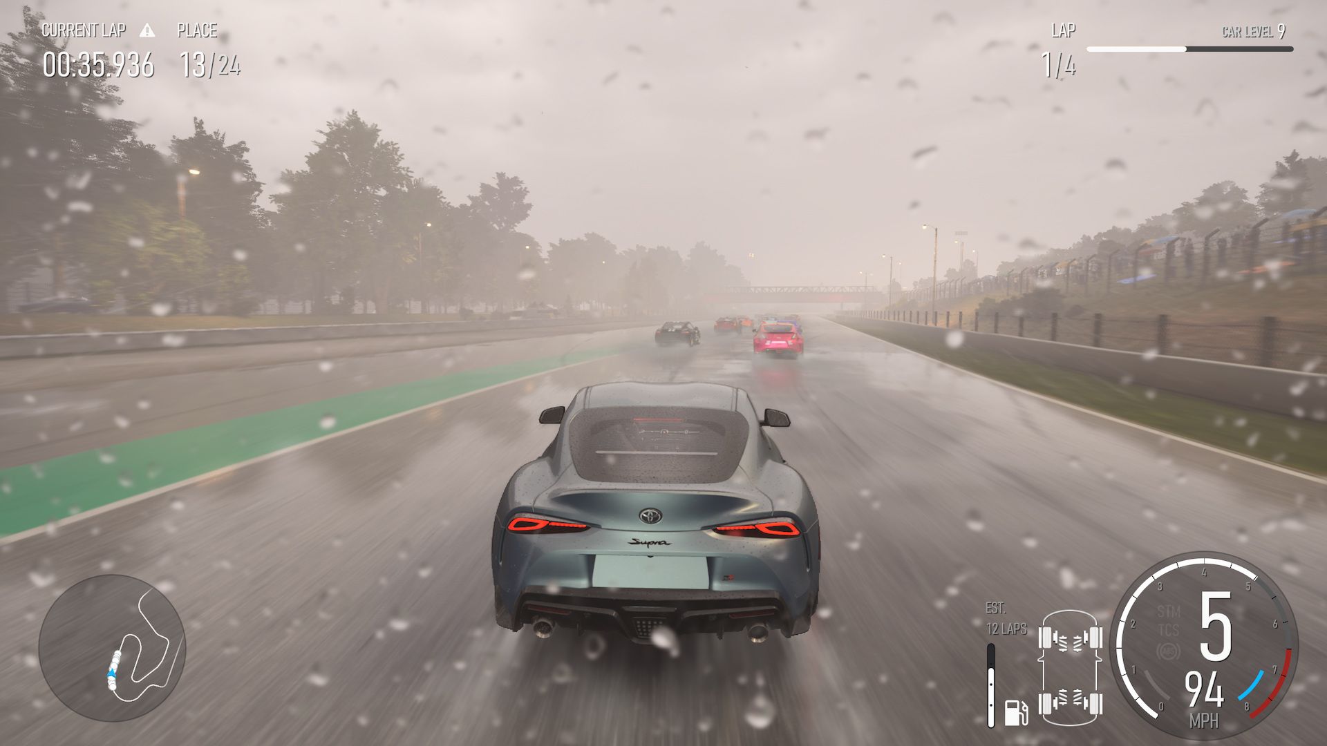 Forza Motorsport Supra Rain