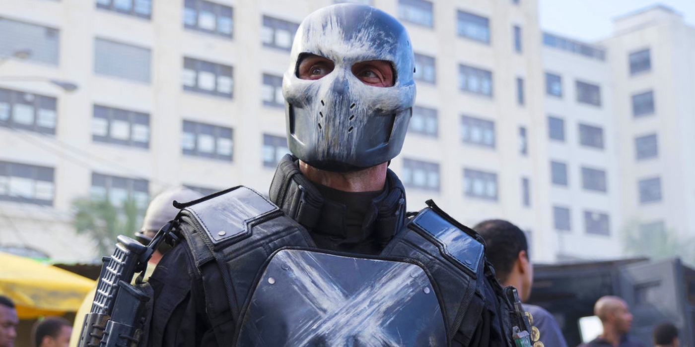 Frank Grillo as Brock Rumlow’s Crossbones in Captain America Civil War