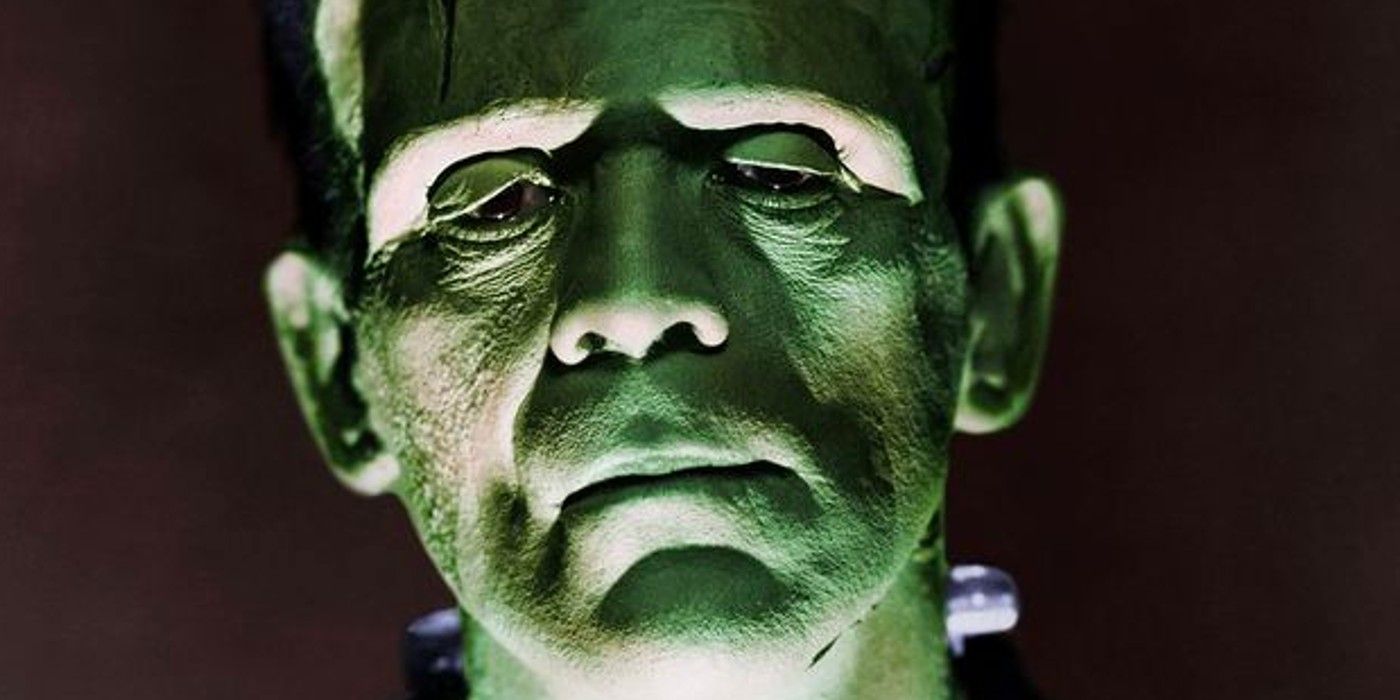 Boris Karloff as The Monster in Frankenstein (1931) colorized