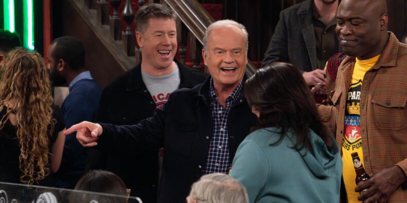 Frasier at Mahoney’s in the reboot