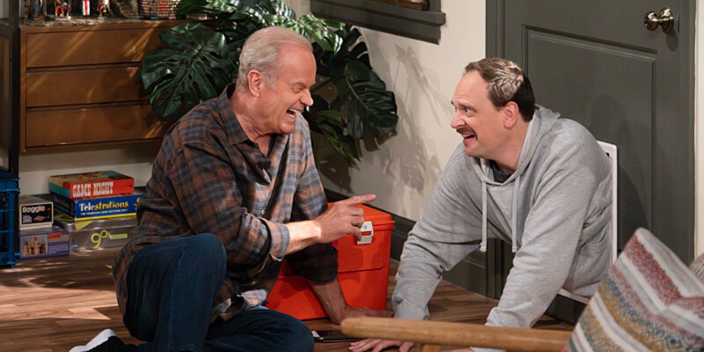 Frasier helping a man in the reboot