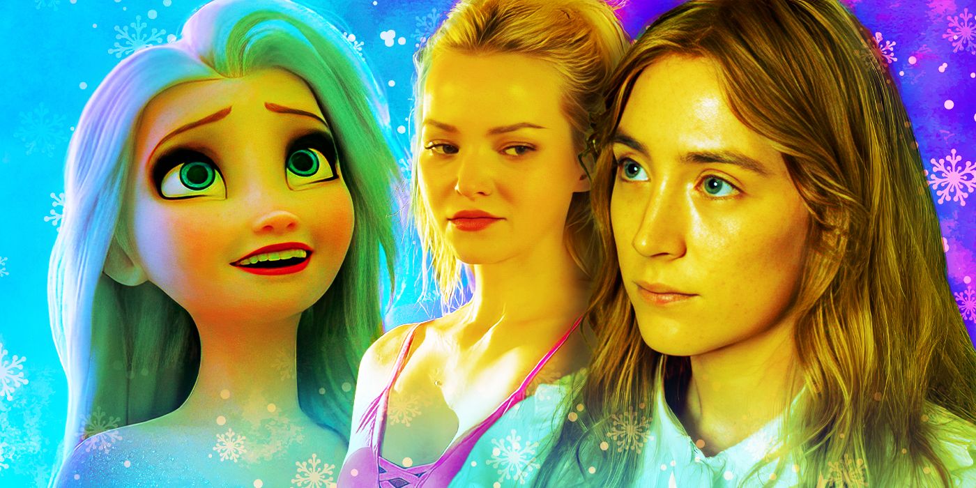 Frozen's Elsa, Dove Cameron, and Saoirse Ronan