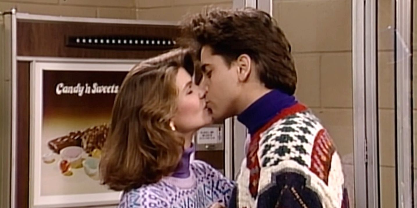 Jesse and Becky in Full House season 2, episode 9.