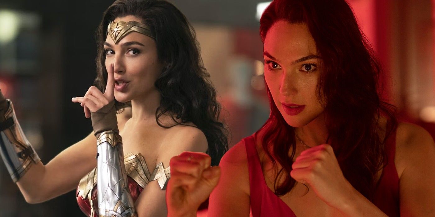 Gal Gadot in Red Notice and Wonder Woman