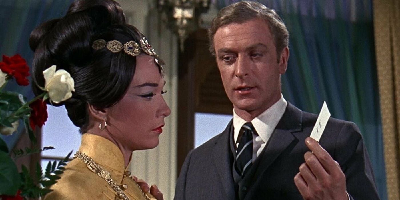 Shirley MacLaine and Michael Caine in Gambit.