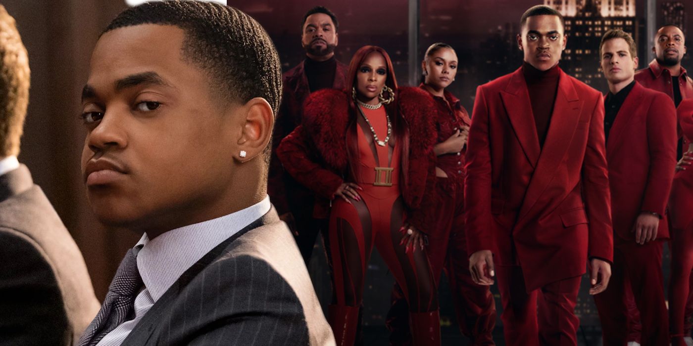 A composite image of the cast of Power Book II Ghost season 3