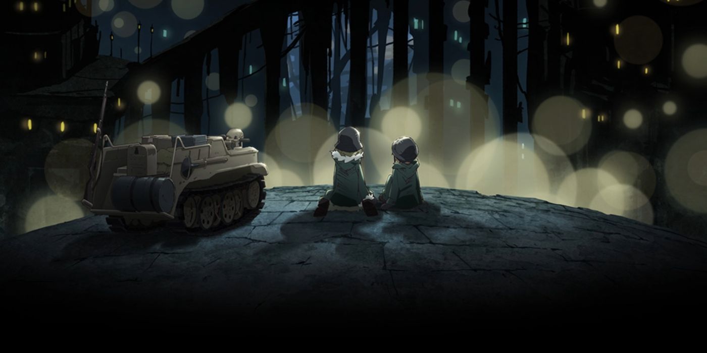 Girls' Last Tour Anime Official Art
