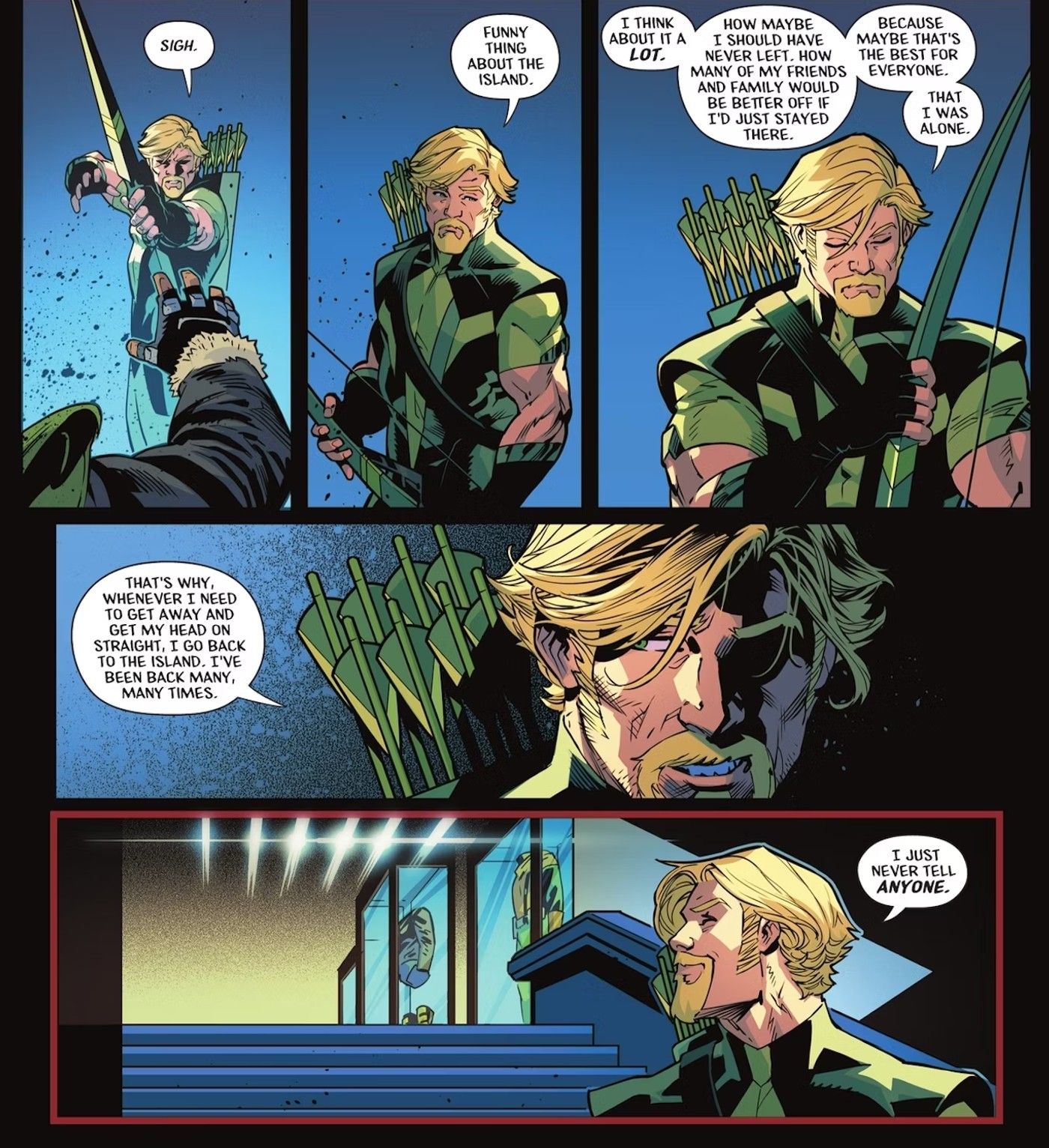 GREEN ARROW ORIGIN