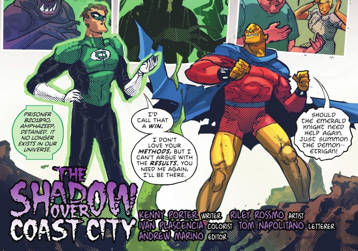 Green Lantern and Etrigan DC