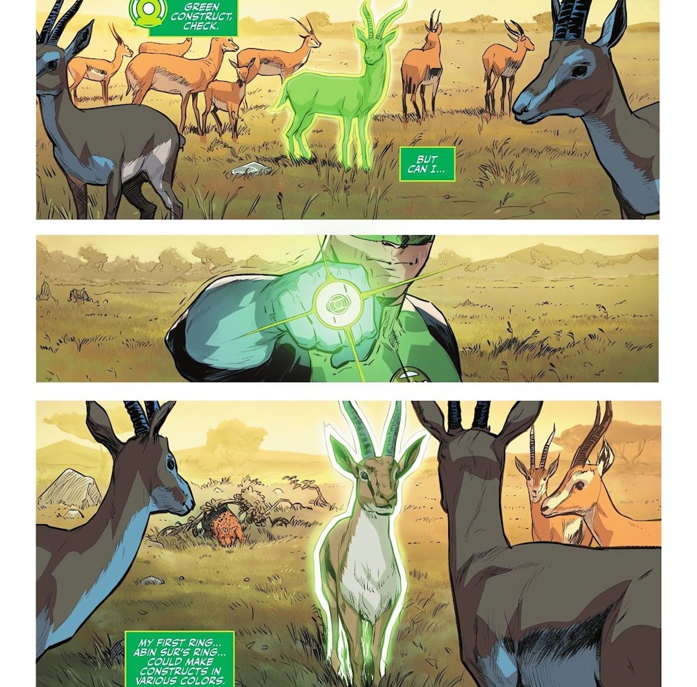 green lantern new powers