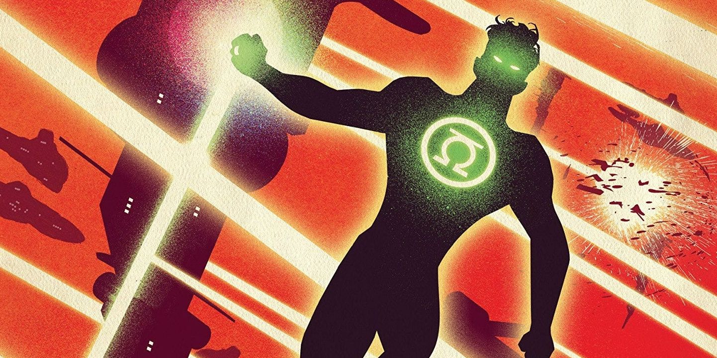 Green Lantern on the cover of The Omega Men