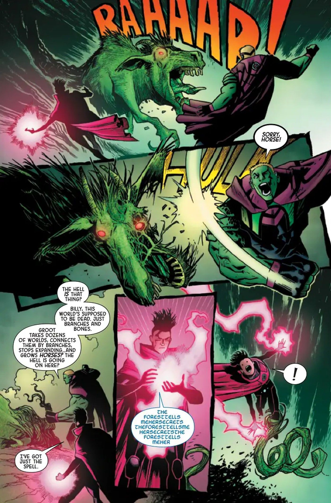 GUARDIANS OF THE GALAXY 7 PREVIEW GROOT STAR-LORD PAGE 1