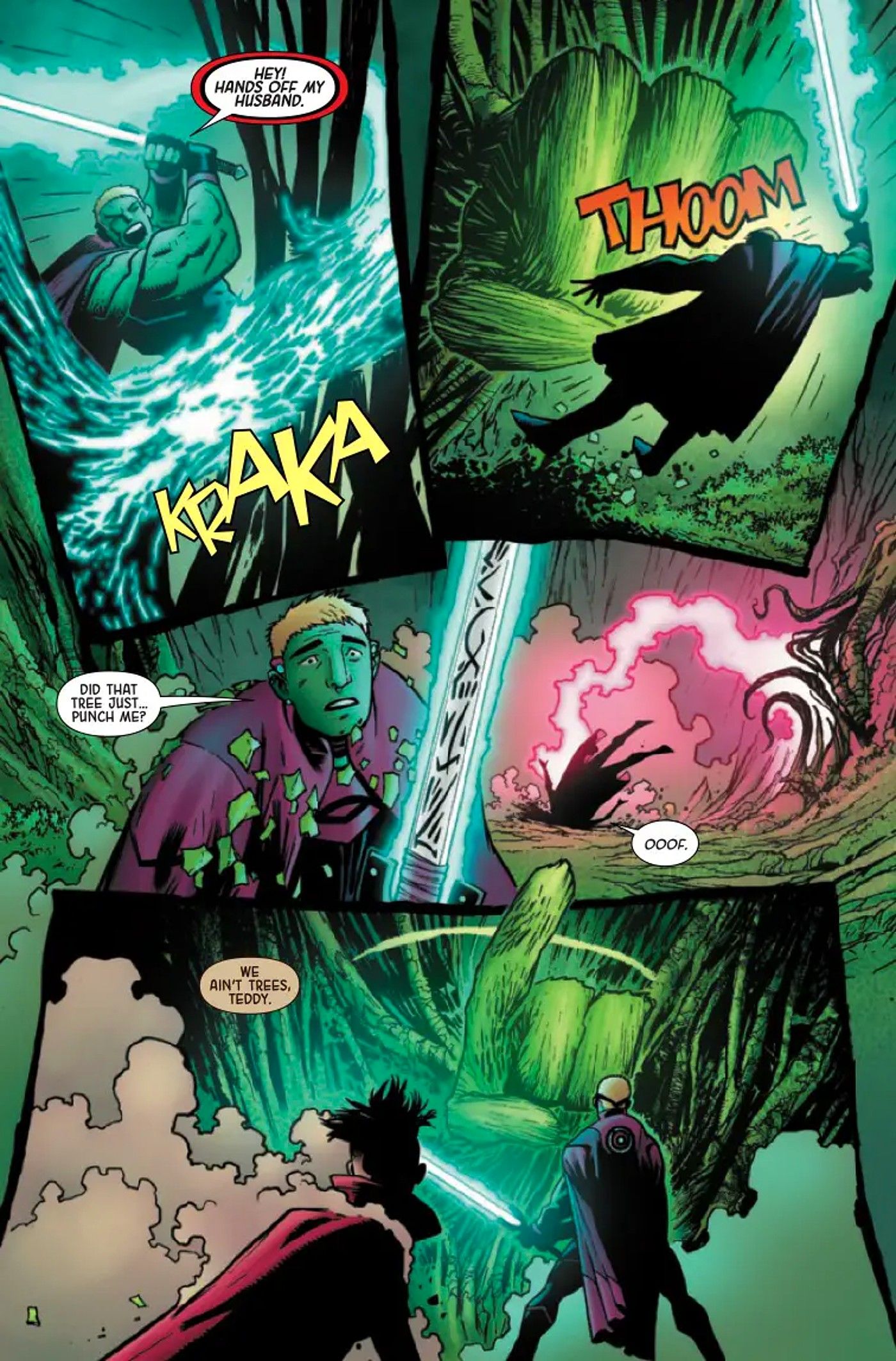 GUARDIANS OF THE GALAXY 7 PREVIEW GROOT STAR-LORD PAGE 2
