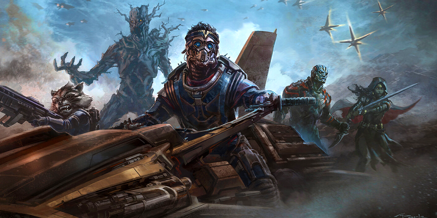 Guardians of the Galaxy MCU concept art