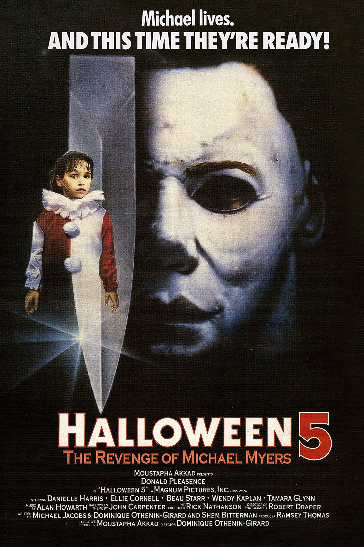 Halloween 5 The Revenge of Michael Myers Movie Poster