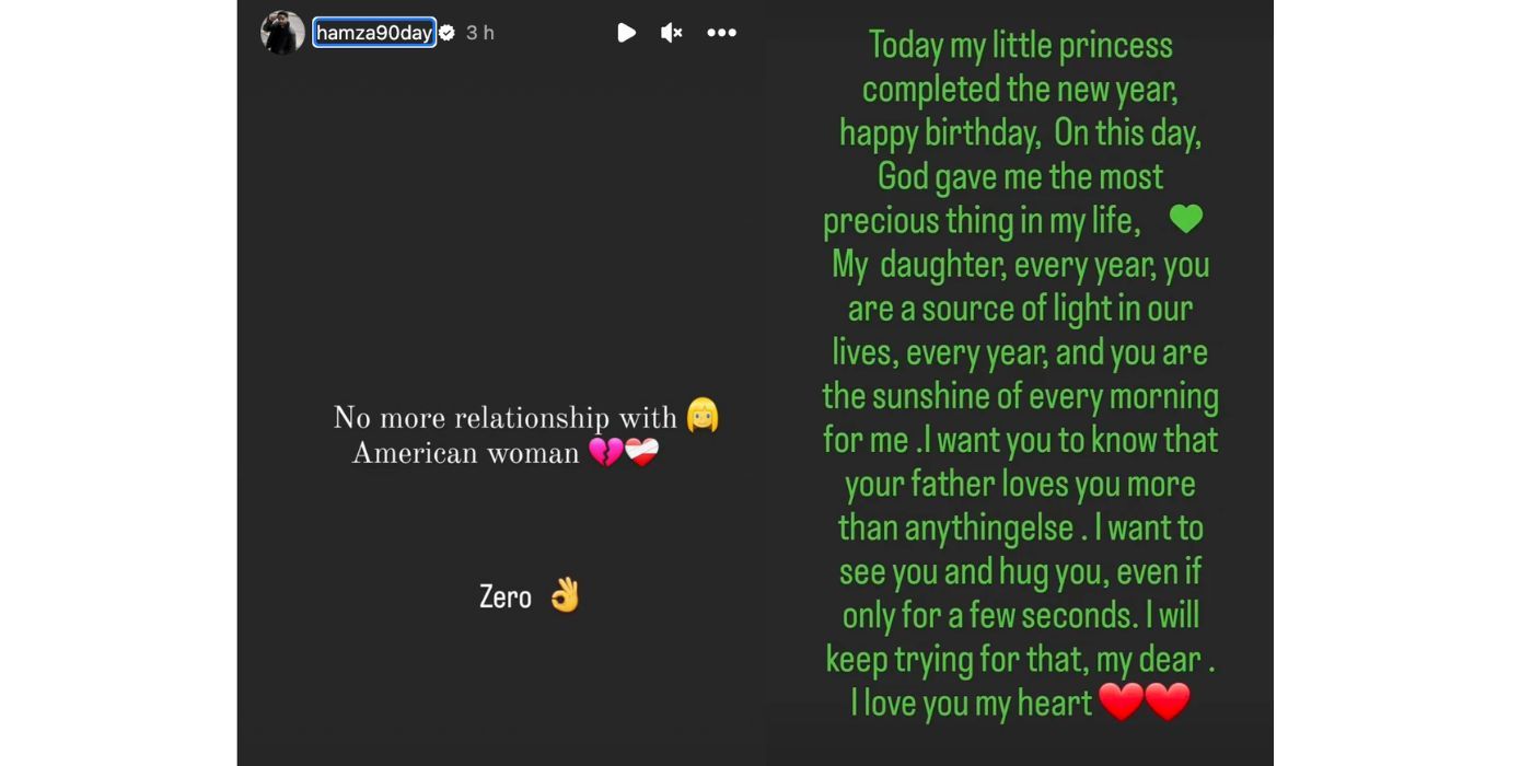 90 Day Fiance star Hamza Moknii&rsquo;s Instagram Stories shading Memphis