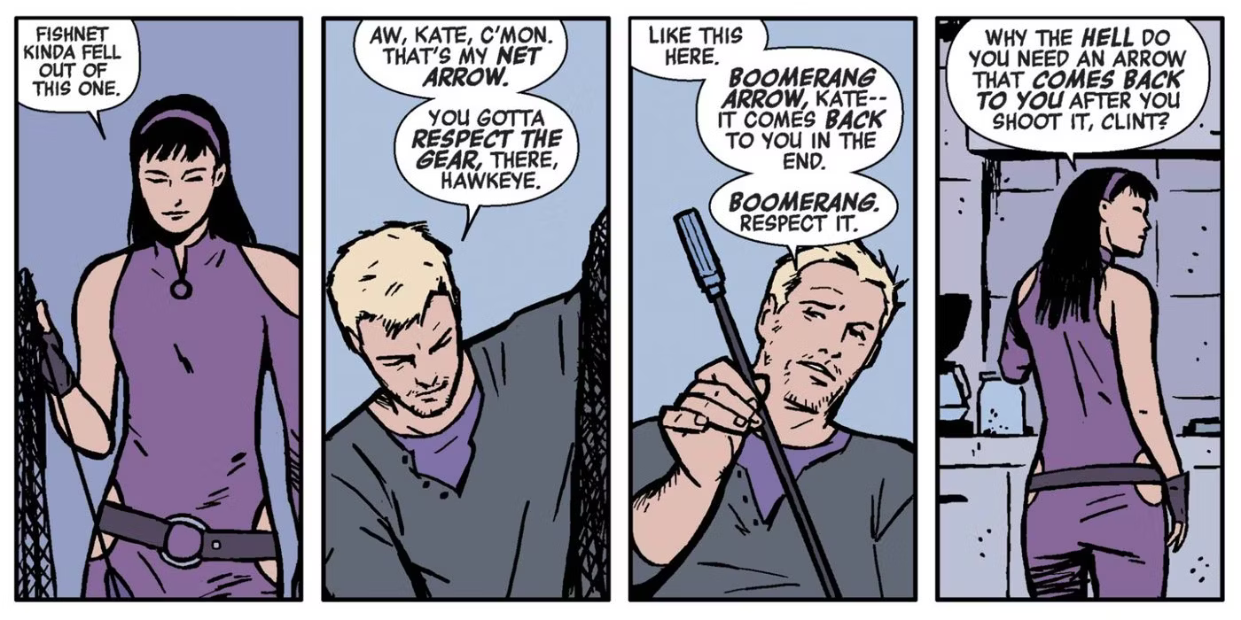 Hawkeye Marvel Boomerang Arrow