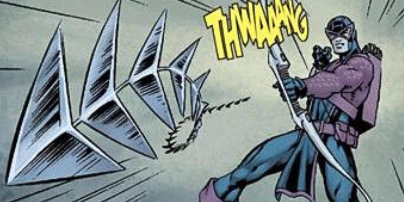 Hawkeye Marvel Razor Wire Arrow