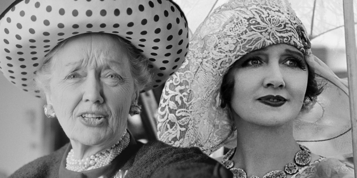 A composite image of Hedda Hopper at various stages in her life