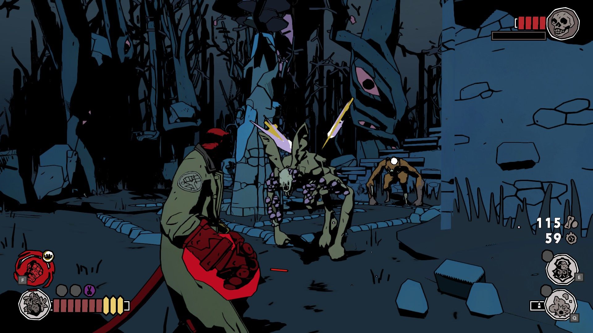 Hellboy Web of Wyrd Underwater