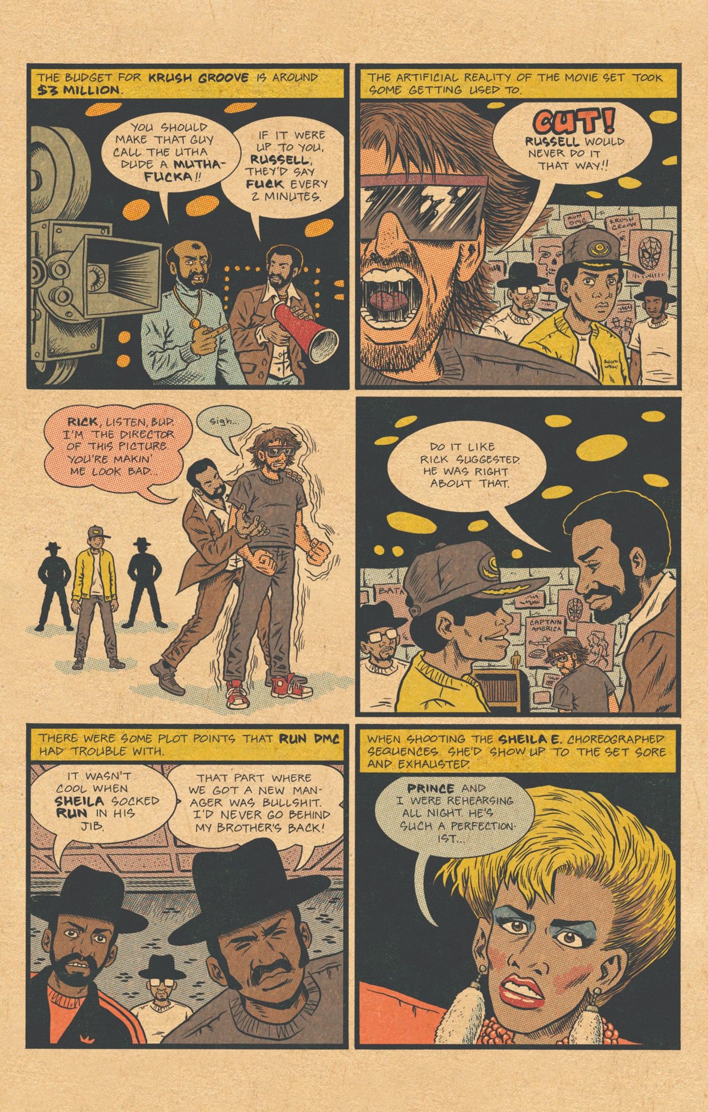 Preview page Hip Hop Family Tree Omnibus