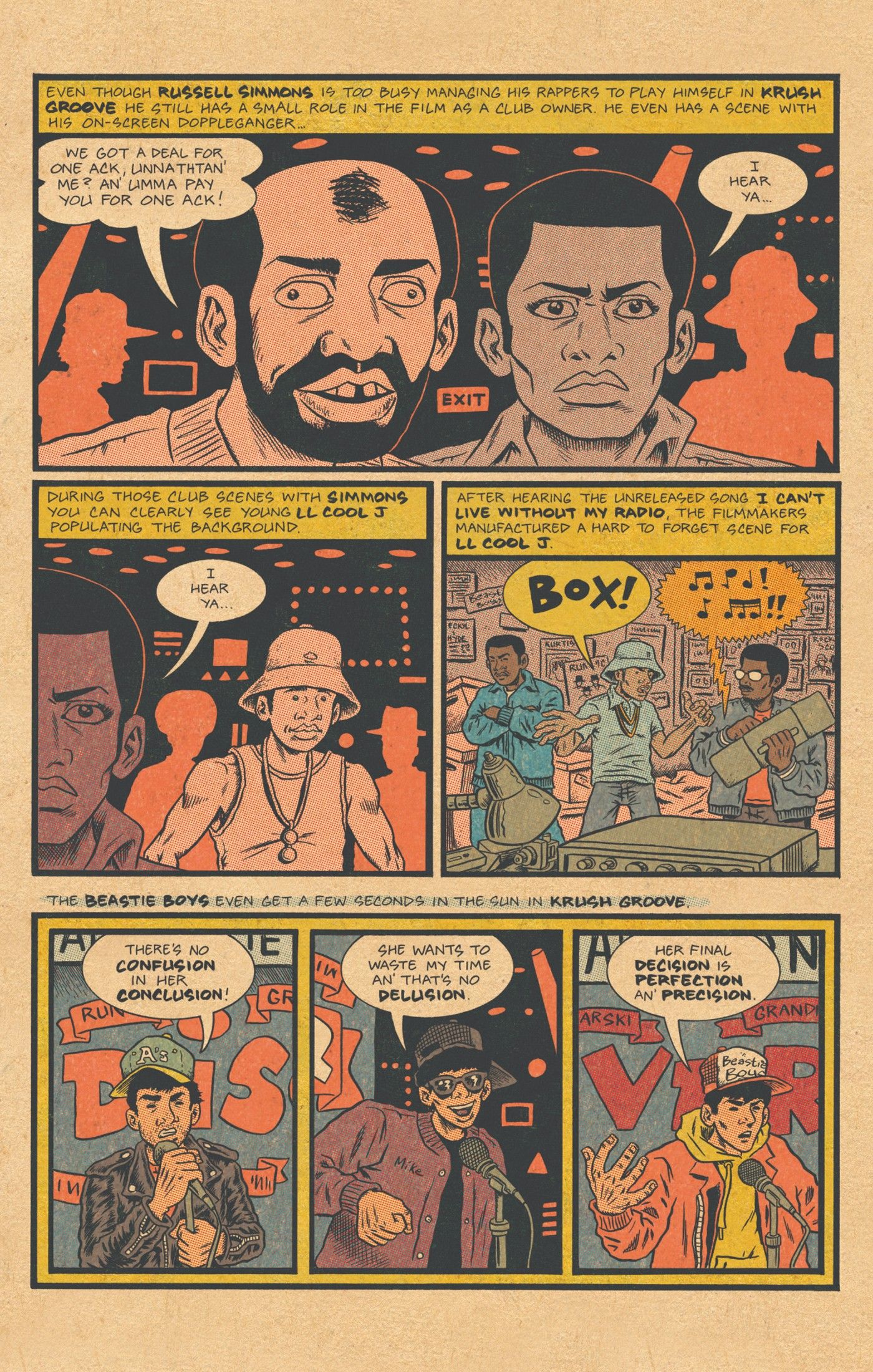 Preview page for Hip Hop Family Tree Omnibus