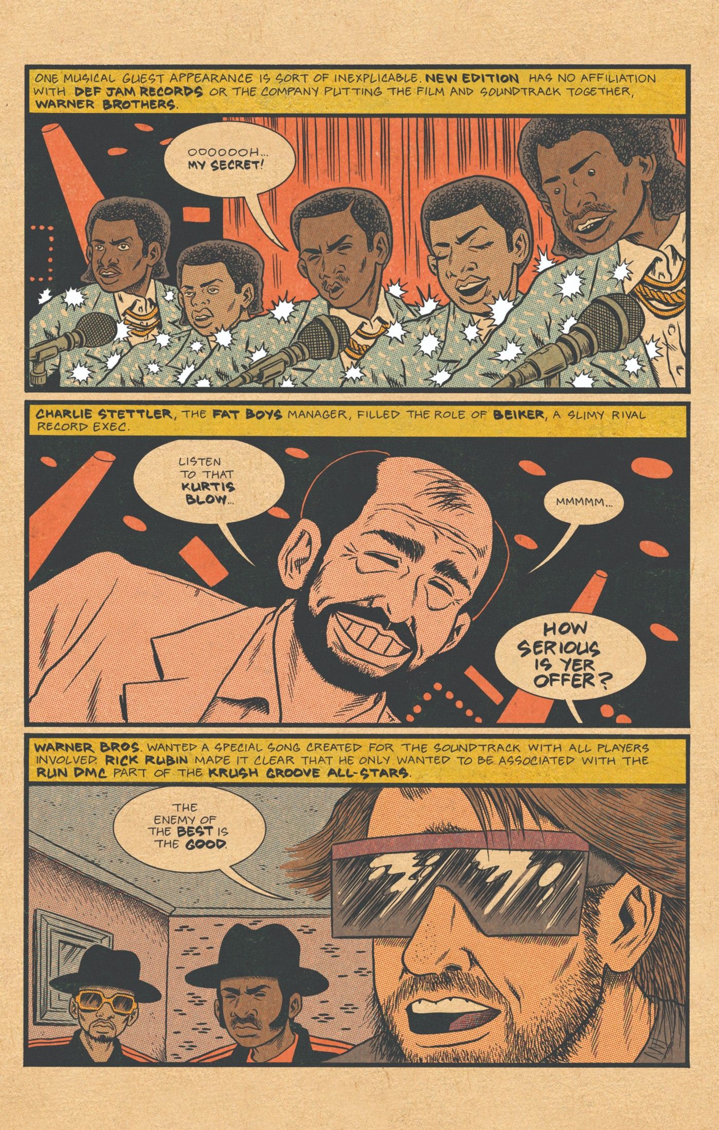 Preview page for Hip Hop Family Tree Omnibus
