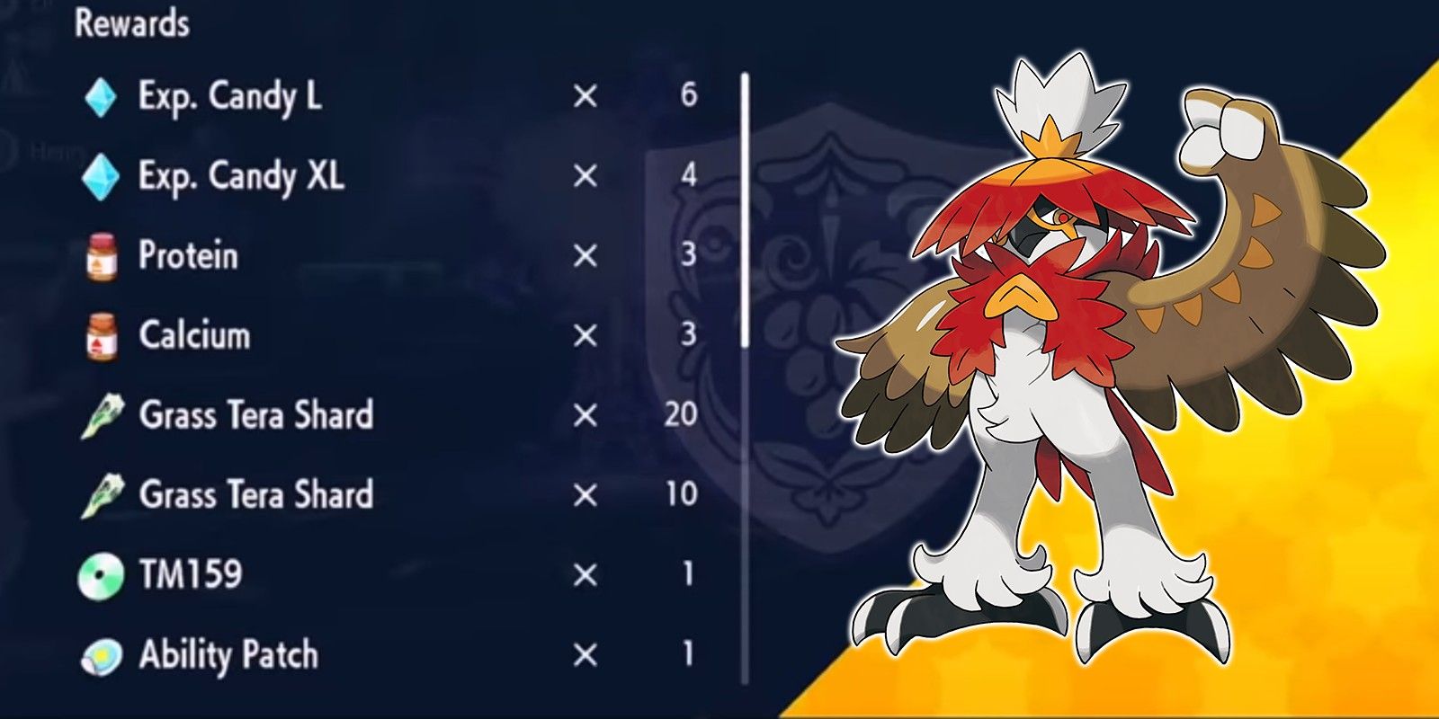 Hisuian Decidueye Raid Rewards