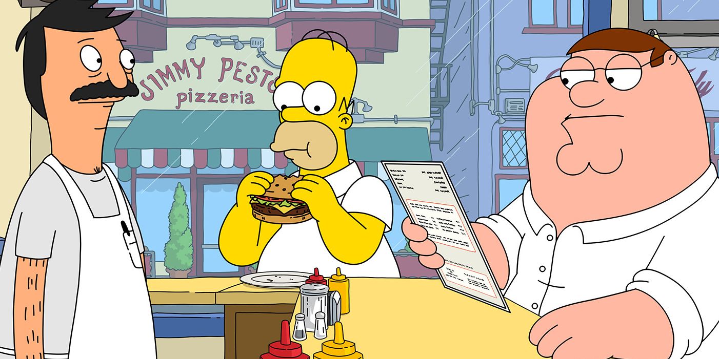 The Simpsons, Family Guy, Bob’s Burgers, & Rick And Morty’s Moms Swap Animation Styles In Art