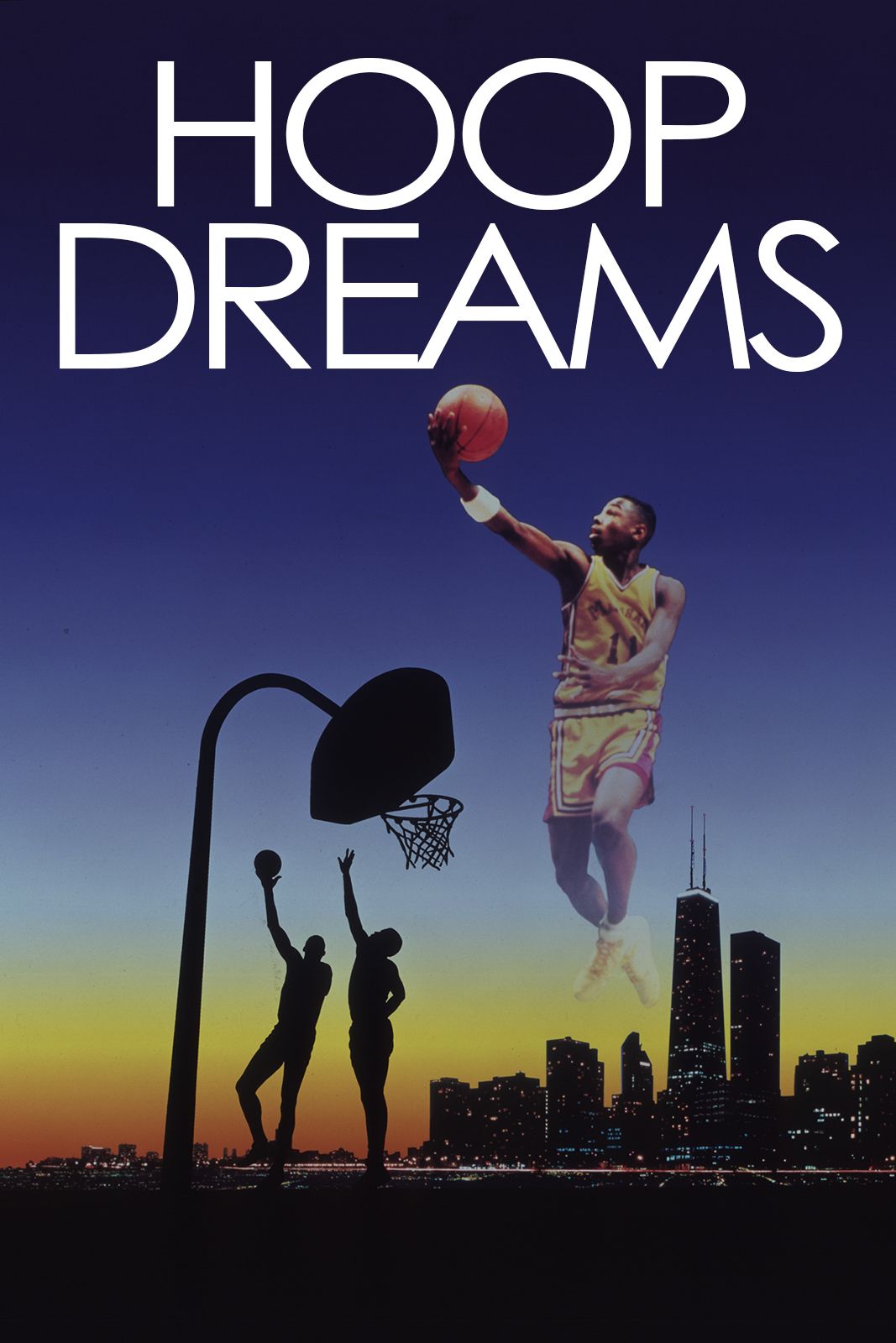 Hoop Dreams 1994 Movie Poster 