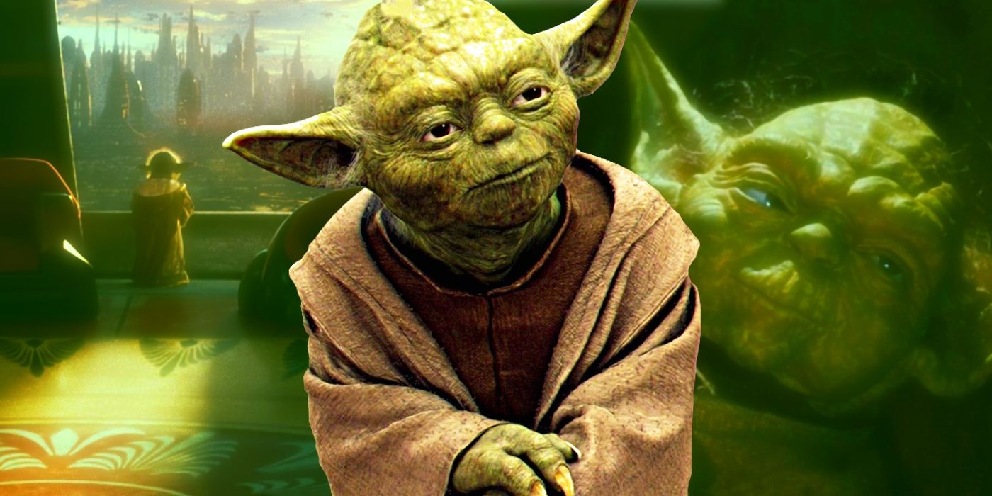 Different images of Master Yoda