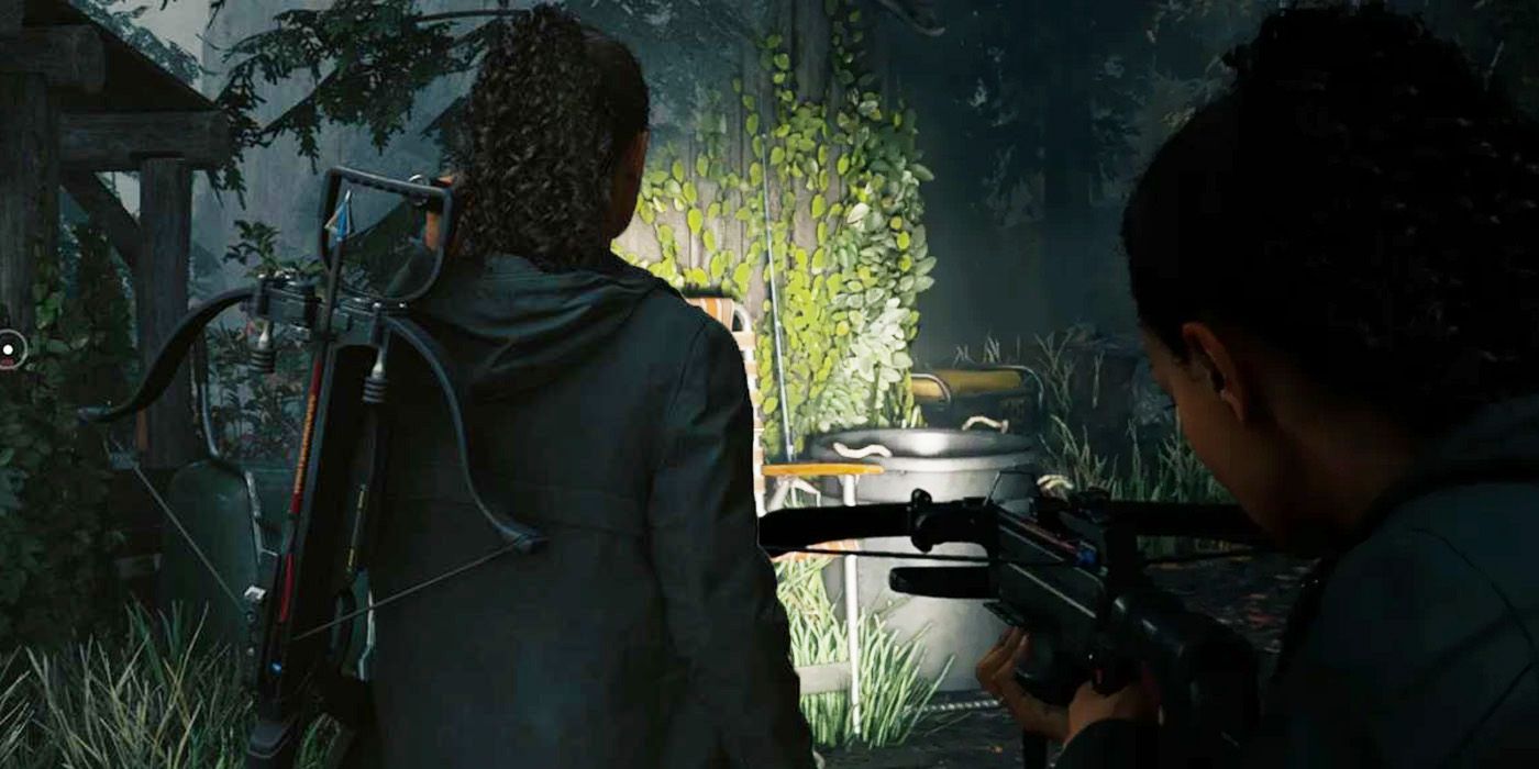 Alan Wake 2 Getting the Crossbow Weapon from a Cult Stash