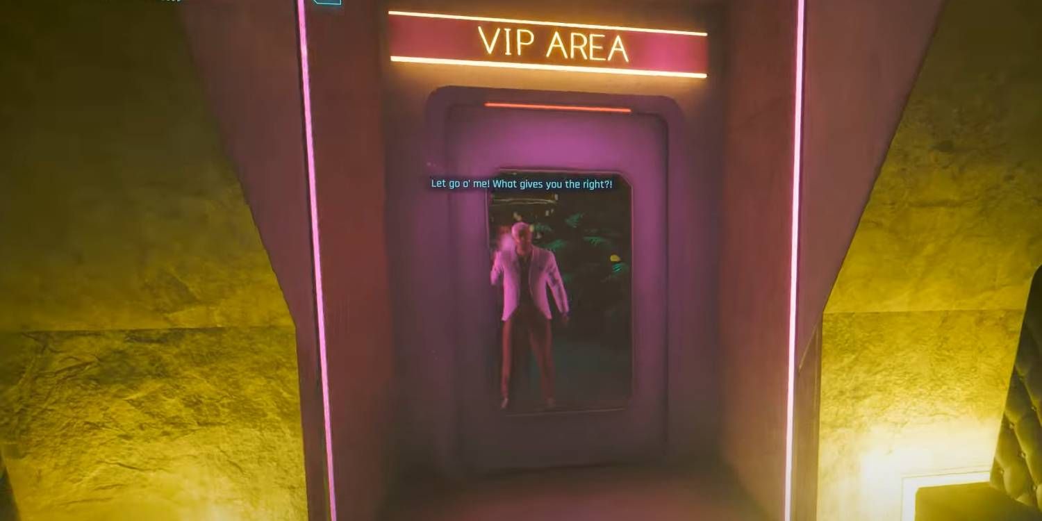 Cyberpunk 2077 Getting Into Nightclub VIP Area from 